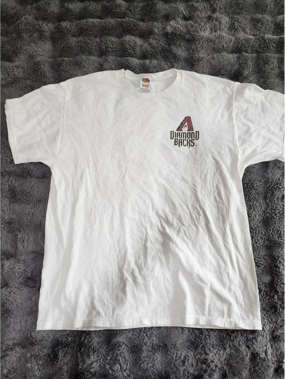 VTG Y2K Arizona Diamondbacks Miller Lite Great Taste T-Shirt Size XL Rare